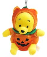 ぬいぐるみ プーさん(かぼちゃ) ぬいぐるみバッジ 「ディズニー・ハロウィーン2013」 東京ディズニーリゾート限定
