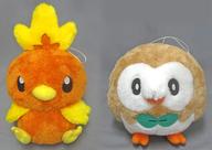 ぬいぐるみ 全2種セット ほっこりいやされ でっかいぬいぐるみ〜アチャモ・モクロー〜 「ポケットモンスター サン＆ムーン」 圖片 1