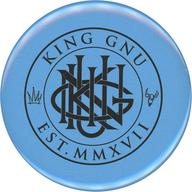 バッジ・ピンズ King Gnu(ブルー) 缶バッジ 「King Gnu Stadium Live Tour 2023 CLOSING CEREMONY」 会場限定ガチャガチャ景品