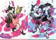 Marnie & Piers Clear File 2-Piece Set A4 - Pokemon Trainers image 1