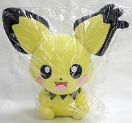 ぬいぐるみ ギザみみピチュー コロっとまんまるぬいぐるみ〜2009〜 「劇場版ポケットモンスター ダイヤモンド＆パール」 Bild 1