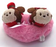 ぬいぐるみ ミッキーマウス＆ミニーマウス バレンタイン(2020) ぬいぐるみセット ミニ(S) 「ディズニー TSUM TSUM -ツムツム-」 ディズニーストア限定