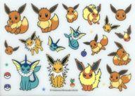 シール・ステッカー イーブイ＆シャワーズ＆サンダース＆ブースター 布用ステッカーirodo 「ポケットモンスター」 圖片 1