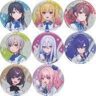 バッジ・ビンズ 全8種セット 「プロジェクトセカイ カラフルステージ! feat. 初音ミク×ローソン グリッター缶バッジB」