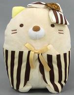 ぬいぐるみ ねこ チョコビスケットリボンぬいぐるみ 「すみっコぐらし」 image 1