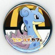 バッジ・ピンズ(キャラクター) ラプラス 「ポケットモンスター Let’s Go! ピカ・ブイカフェ Produced by THE GUEST cafe＆diner 缶バッジ」
