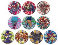 バッジ・ビンズ 全10種セット 「遊☆戯☆王デュエルモンスターズ トレーディング トゥーン・ワールド テイストデフォルメ 第4弾 缶バッジ」 gambar 1