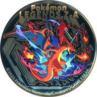 バッジ・ピンズ メガリザードンY 金バッジ 24金メッキ仕立て 「Switch2ソフト ポケットモンスター Pokemon LEGENDS Z-A Nintendo Switch 2 Edition」 イオン購入特典 圖片 1