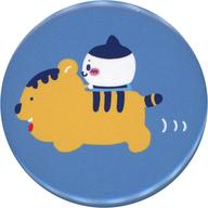 バッジ・ピンズ ハチワレ(のりもの/トラ) 「ちいかわ なんか小さくてかわいいやつ ちいかわワクワクゆうえんち 缶バッジinカプセル」