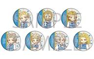 バッジ・ビンズ 全7種セット 「新テニスの王子様 U-17 WORLD CUP POP UP CORNER in TSUTAYA 缶バッジ ギリシャ代表(レトロアート)」