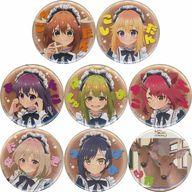 バッジ・ビンズ 全8種セット 「しかのこのこのここしたんたん オンリーショップ in animate 〜シカ×メイドって需要ありますか?〜 トレーディング缶バッジ」