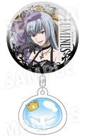 Luminous Valentine Tin Badge with Acrylic Charm - That Time I Got Reincarnated as a Slime image 1