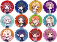 Idolmaster School Trading Chibi Character Glitter Tin Badge Set image 1