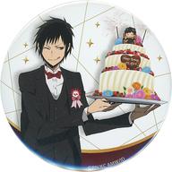 バッジ・ピンズ 折原臨也(俺とケーキ) 缶バッジ 「くじ引き堂 デュラララ!!×2 俺の生誕祭くじ」 E-1賞 圖片 1