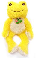 ぬいぐるみ ピクルス(いちょう) 森のピクルス ビーンドール 「pickles the frog-かえるのピクルス-」