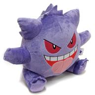 ぬいぐるみ ゲンガー(舌出し) I LOVE GANGAR でっかいぬいぐるみ〜にんまり・舌出し〜 「ポケットモンスター サン＆ムーン」 gambar 1