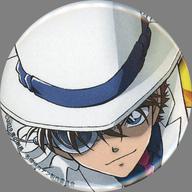 バッジ・ピンズ 怪盗キッド(ノーマル) フィストビジュアルポスター缶バッジ 「名探偵コナン」