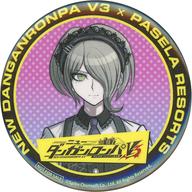 バッジ・ピンズ 東条斬美 オリジナル缶バッチ1 「ニューダンガンロンパV3×カラオケパセラ コラボカフェ」 限定グッズ