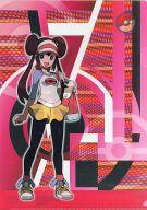 クリアファイル 主人公(女の子) A4クリアファイル 「ポケットモンスター ブラック2・ホワイト2」 ポケモンセンター限定 gambar 1