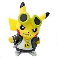 トレーディングフィギュア ピカチュウ(グズマ/スカル団) 「ポケットモンスター フィギュアコレクション ボスごっこピカチュウ RR」 ポケモンセンター限定 Bild 1