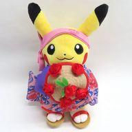 ぬいぐるみ 花笠まつりごっこピカチュウ ぬいぐるみ 「ポケットモンスター」 ポケモンセンタートウホクリニューアル記念 圖片 1