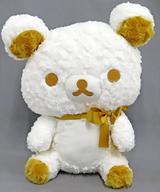 ぬいぐるみ ゴールド ホワイトローズぬいぐるみXL ゴールド＆シルバー 「リラックマ」