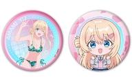 バッジ・ビンズ 天海夕 オーロラ缶バッジ2個セット 「TVアニメ クラスで2番目に可愛い女の子と友だちになった」