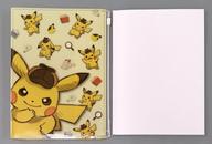 ノート・メモ帳 ピカチュウ ポケットカバー付きノート 「帰ってきた 名探偵ピカチュウ」 ポケモンセンター限定 imagen 1