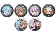 バッジ・ビンズ 【ボックス】TVアニメ 人外教室の人間嫌い教師 缶バッジ 01.描き下ろしイラスト