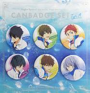 バッジ・ピンズ 集合(Type：A) 缶バッジセット(6個セット) 「映画 ハイ☆スピード!-Free! Starting Days-」