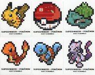 シール・ステッカー 集合 8BIT SCRAMBLE Nintendo TOKYO ステッカー6枚セット 「ポケットモンスター」 ポケモンセンターシブヤ＆Nintendo TOKYO限定 画像 1