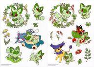 シール・ステッカー にゃ!にゃにゃ!ニャオハ! ウォールステッカーセット 「ポケットモンスター」 ポケモンセンター限定 รูปภาพ 1