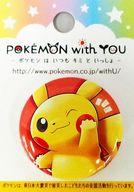 バッジ・ピンズ(キャラクター) ピカチュウ PIKACHU with YOU 缶バッジ いつも おうえん ありがとう 「ポケットモンスター」 ポケモンセンター限定 圖片 1