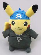 ぬいぐるみ ピカチュウ(アオギリ/アクア団) ボスごっこピカチュウRR ぬいぐるみ 「ポケットモンスター」 ポケモンセンター限定 imagen 1