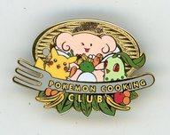 バッジ・ピンズ ピカチュウ＆ハピナス＆チコリータ ピンズ ポケモンクッキング 「ポケットモンスター」 ポケモンセンター限定 gambar 1