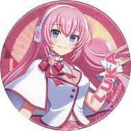 バッジ・ビンズ 巡音ルカ おおきめ缶バッジ 森倉円 ver. 「初音ミク×HANA・BIYORI」