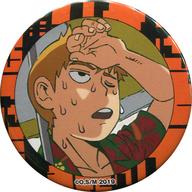バッジ・ピンズ(キャラクター) 霊幻新隆(汗) キャラ缶バッジ 「WEBくじ モブサイコ100 II」 E-賞
