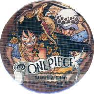 バッジ・ピンズ モンキー・D・ルフィ＆トラファルガー・ロー 「ワンピース コレクション缶バッジ 第4弾」 imagen 1