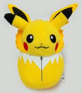 ぬいぐるみ ピカチュウ(サンダースねぶくろ) ピカチュウねぶくろコレクション ぬいぐるみ〜シャワーズ・サンダース・ブースター〜 「ポケットモンスターXY＆Z」 圖片 1