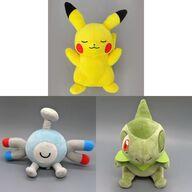 ぬいぐるみ 全3種セット くつろぎタイムぬいぐるみ〜ピカチュウ・コイル・キバゴ〜 「ポケットモンスター」 gambar 1