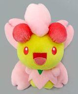 인형 체리ム(포지폼) 포켓몬 포커스 <모습이 변하는 포켓몬> 인형~체리ム(네가폼)·체리ム(포지폼)·따라큐(둔갑한 모습)·따라큐(들킨 모습)~ 「포켓몬스터」 이미지 1