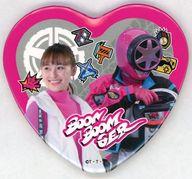 バッジ・ピンズ 志布戸未来/ブンピンク 特大ハート缶バッジ 「TOSくじ 爆上戦隊ブンブンジャー プレミアム缶バッジセレクション vol.2」 A賞