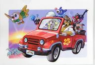 クリアファイル Alola Sunrise(ゲームフリーク2017年賀状アート) A4クリアファイル 「ポケットモンスター」 ポケモンセンター限定 รูปภาพ 1