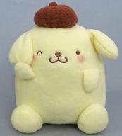 ぬいぐるみ ポムポムプリン(A/片耳) かおかくしBIGぬいぐるみ 「ポムポムプリン」