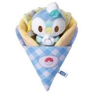 ぬいぐるみ ポッチャマ ポケピース くるくるクレープぬいぐるみ 「ポケットモンスター」 gambar 1