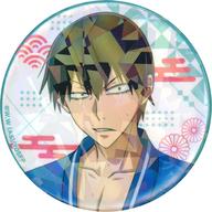 バッジ・ピンズ 荒北靖友(ホログラム) 「弱虫ペダル LIMIT BREAK×極楽湯・RAKU SPA 夏のごくらく合宿 お風呂の世界は楽しいことが一杯だ! トレーディング缶バッジ 極楽湯Ver.」