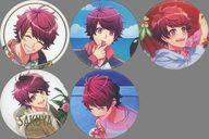 バッジ・ピンズ 佐久間咲也 MANKAI GOODS REQUEST 推し缶バッジセット(5個) 「A3!(エースリー)」 gambar 1