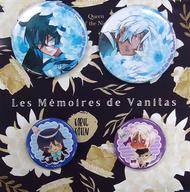 バッジ・ピンズ(キャラクター) ノエ＆ヴァニタス 缶バッジコレクション(4個組) 「PandoraHearts-パンドラハーツ-×ヴァニタスの手記 コラボレーションカフェ」