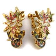 액세서리(비금속) 악 테라스탈 블래키 이어링 Pokemon accessory 「포켓몬스터」 포켓몬센터 한정 이미지 1