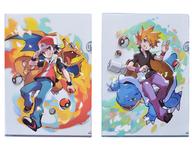 클리어파일 레드&그린 A4 클리어파일 2장 세트 Pokemon Trainers 「포켓몬스터」 포켓몬센터 한정 이미지 1